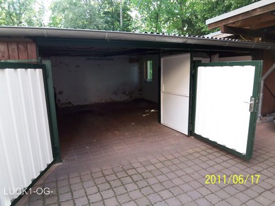 Garagenfläche zur Wohnung im OG